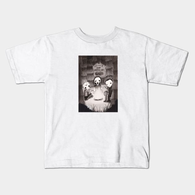 Mask Enthousiast Club Kids T-Shirt by Marcies Art Place